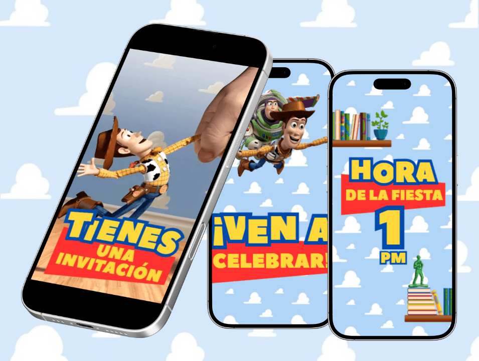 Video Invitación de Toy Story · imagen 1